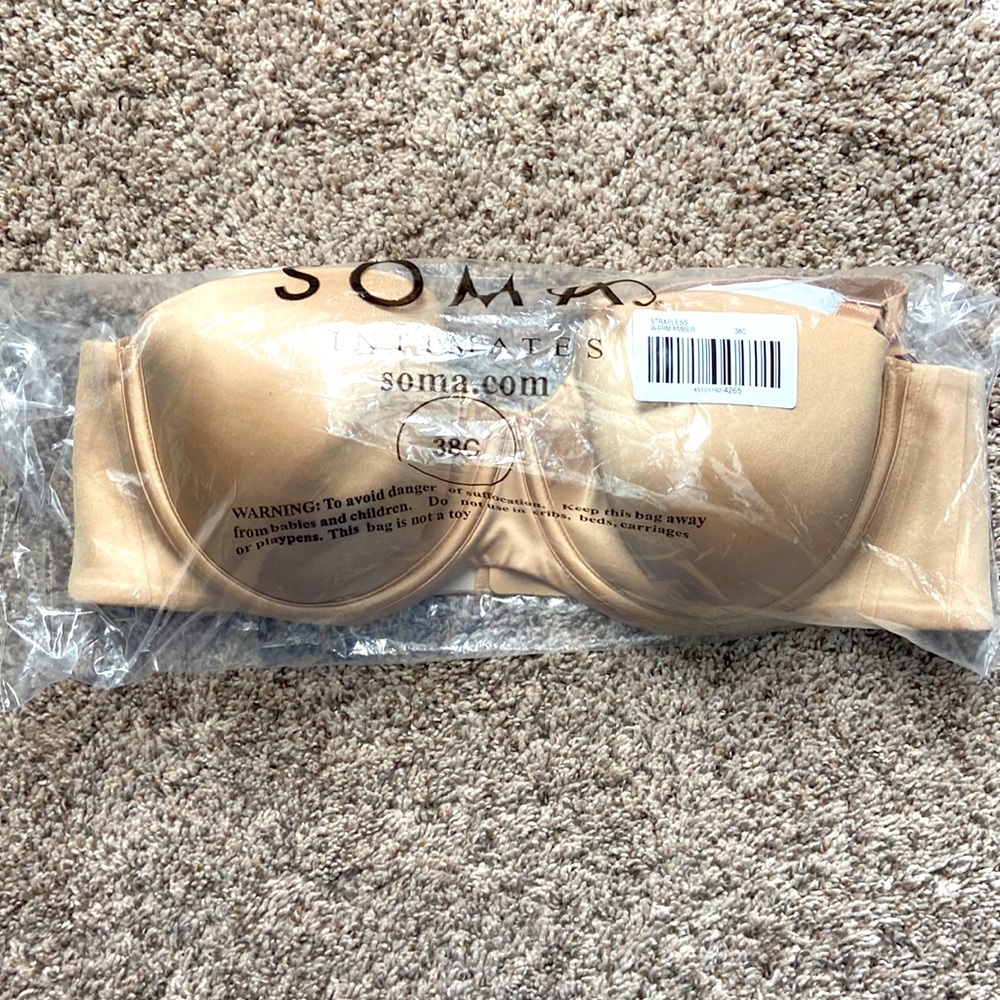 Soma Strapless 38C Bra
